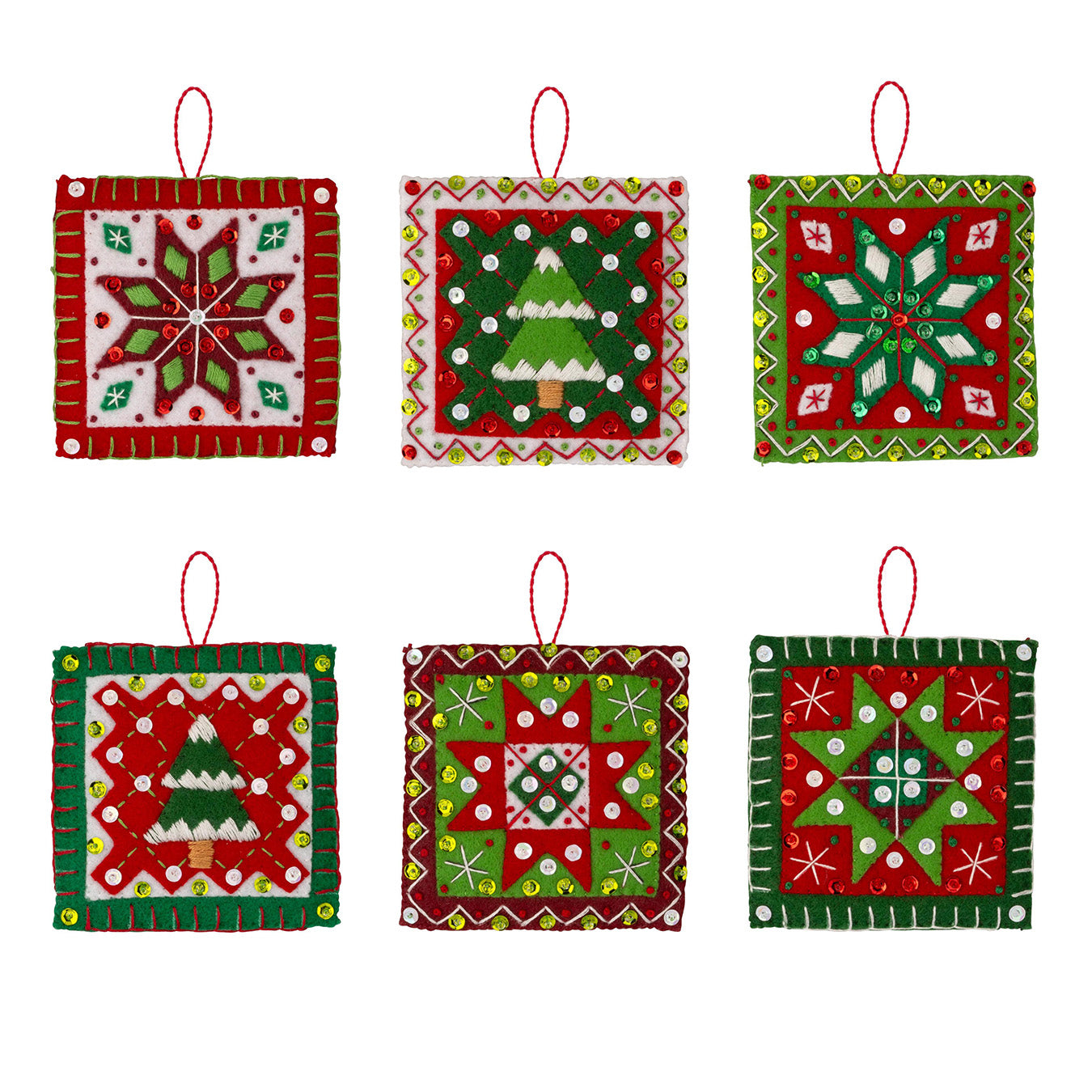 Holiday Quilt Squares, Bucilla Kit
