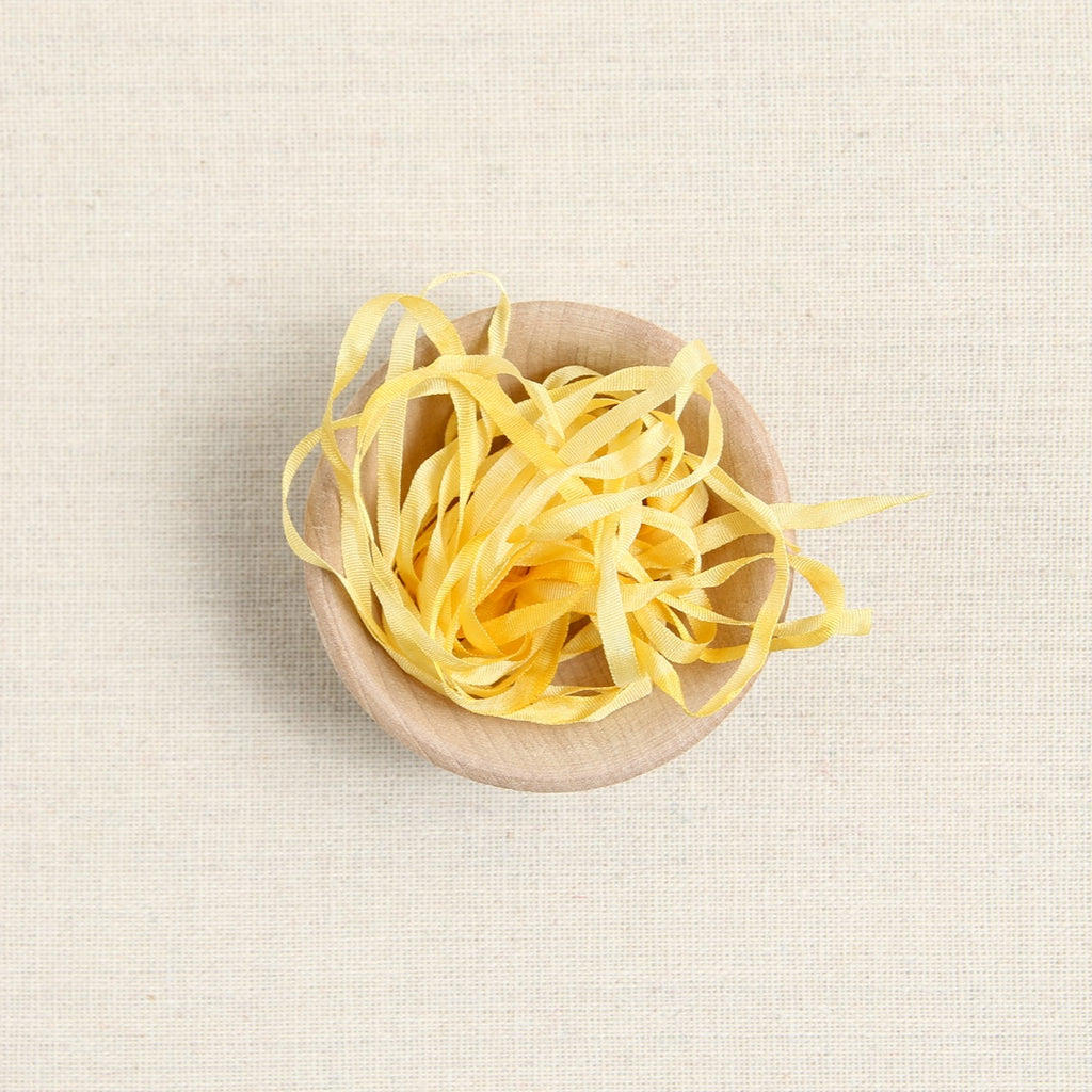 The ThreadGatherer Silk Ribbon, Sunflower Yellow 030