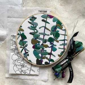 Eucalyptus, Embroidery Kit