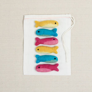 Sardines, Felted Shapes