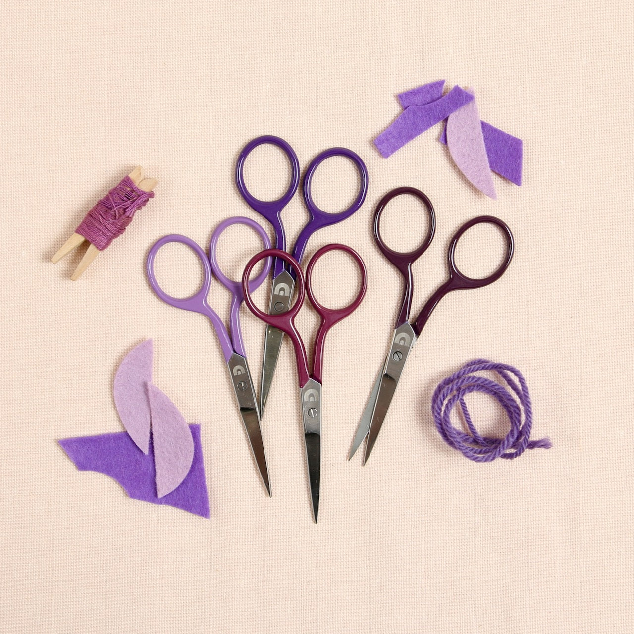 Embroidery Scissors, Vineyard