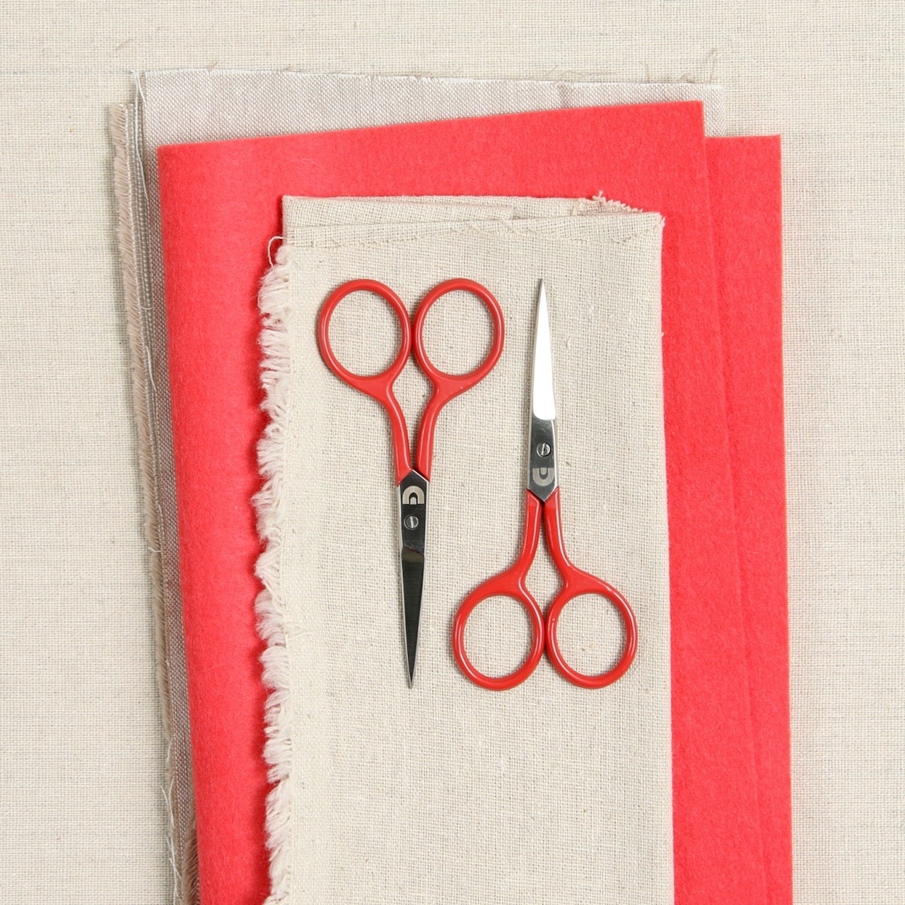 Embroidery Scissors, Rhubarb