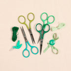 Embroidery Scissors, Teal