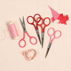 Embroidery Scissors, Red