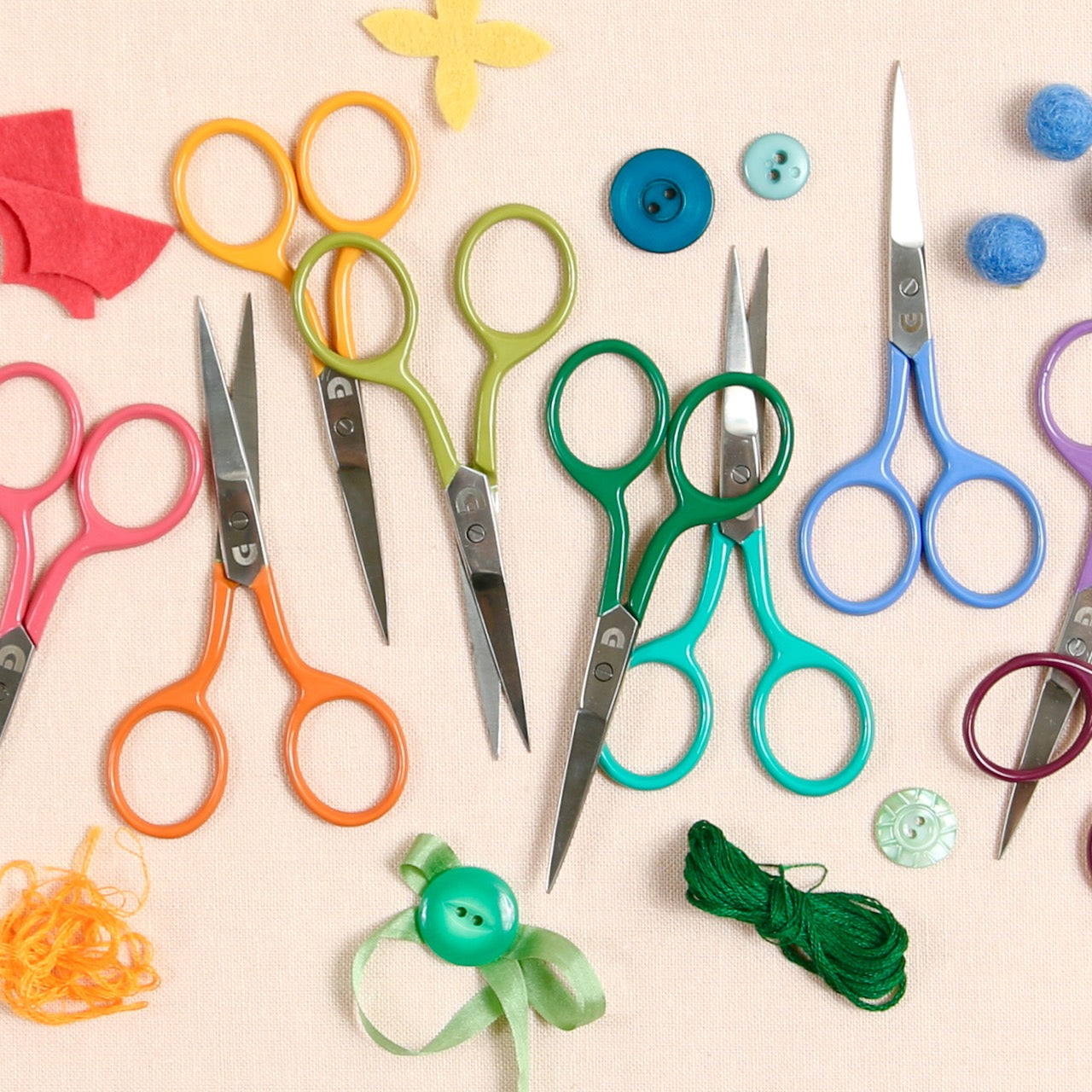 Embroidery Scissors, Vineyard