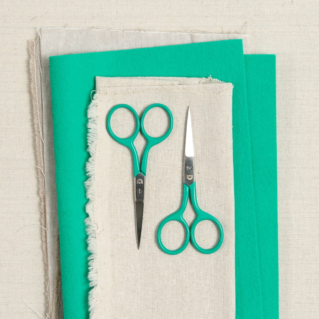 Embroidery Scissors, Teal