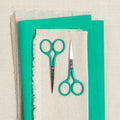 Embroidery Scissors, Teal