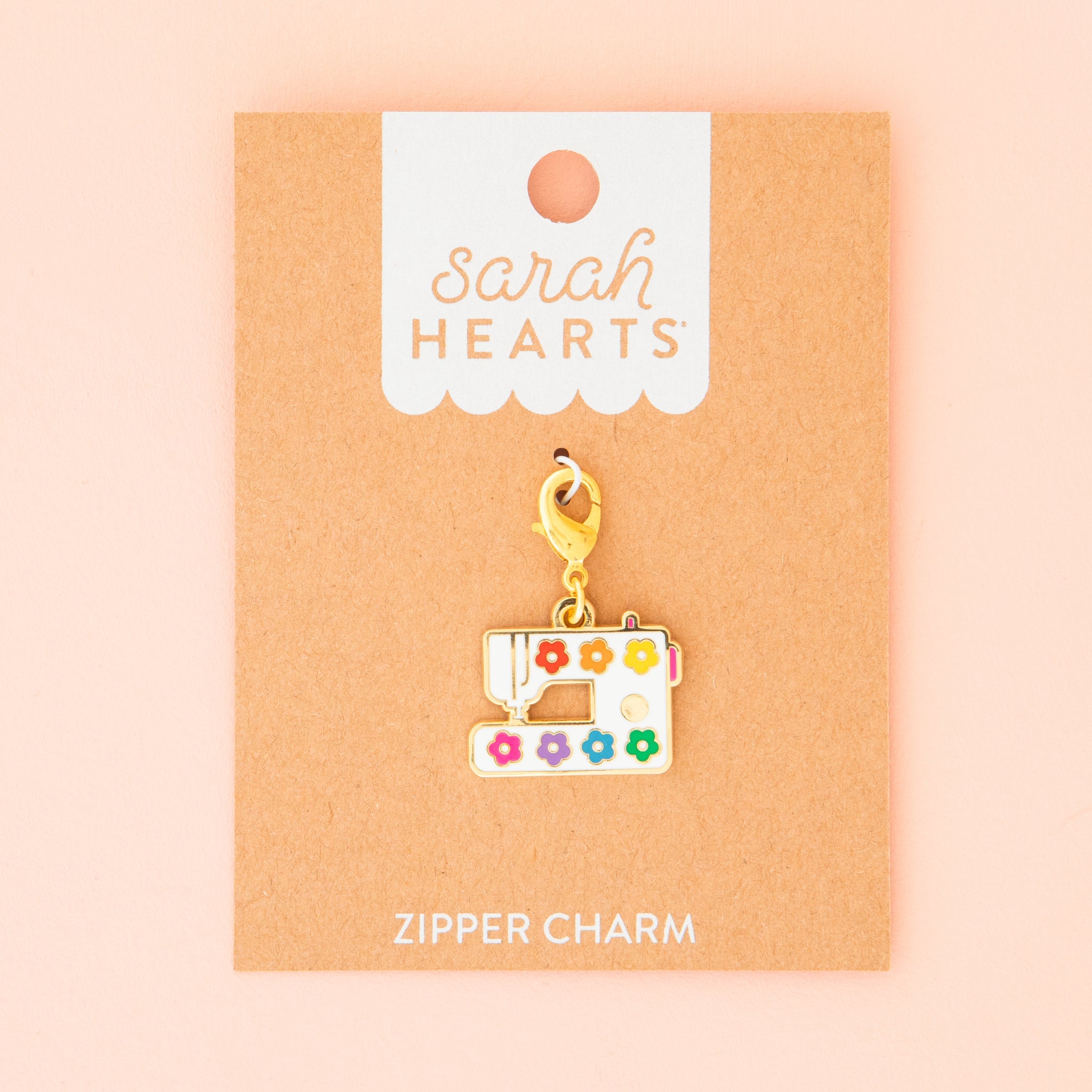 Sewing Machine, Zipper Charm
