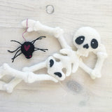 Skelly and Spidey felt pattern