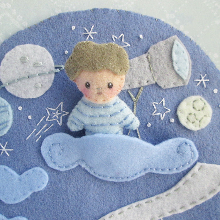 Little Milo’s Dreamland Quiet Book felt pattern
