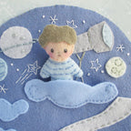 Little Milo’s Dreamland Quiet Book felt pattern