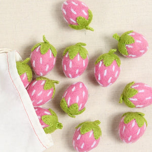 Strawberries, Taffy Pink