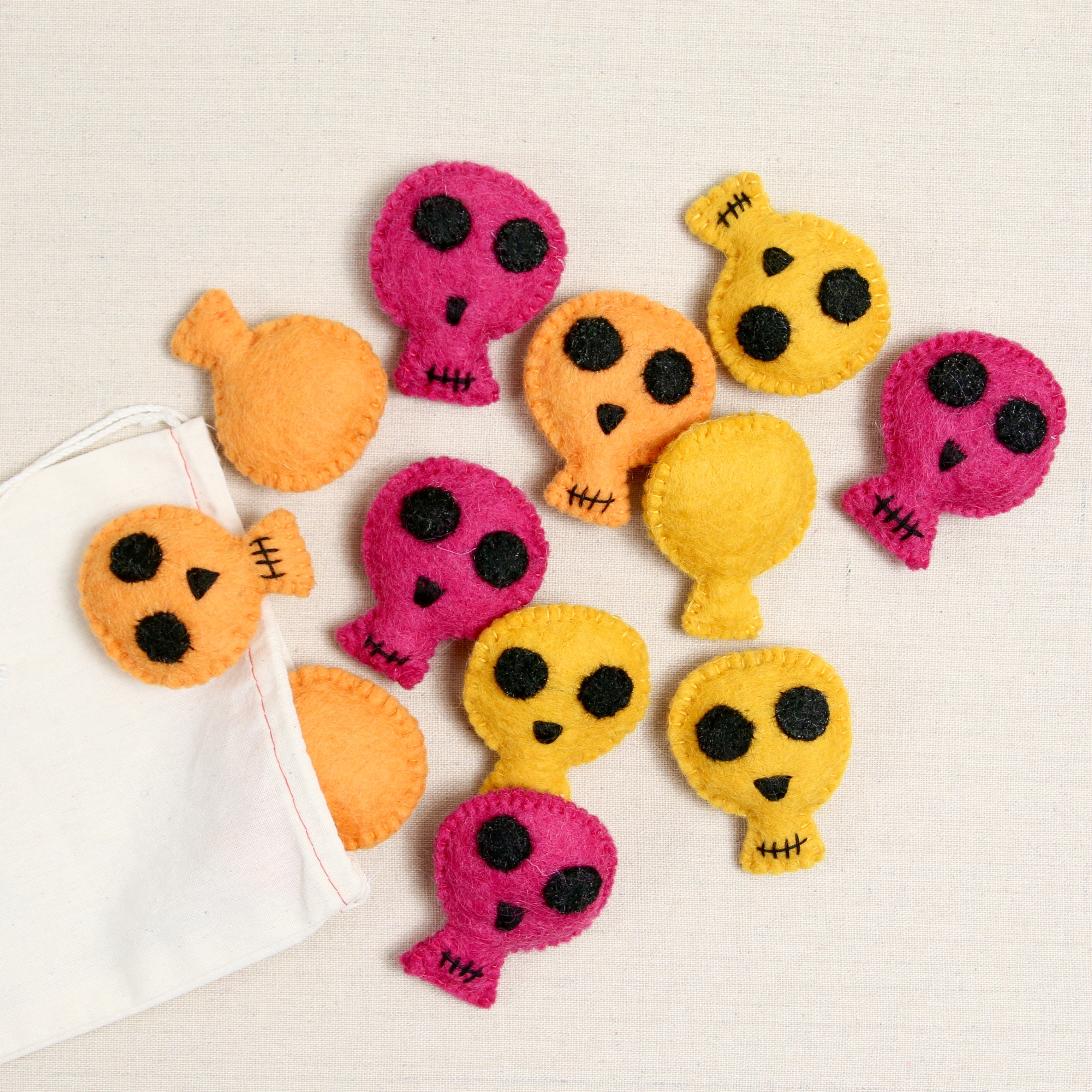 Sugar Skulls, Mixed Bright