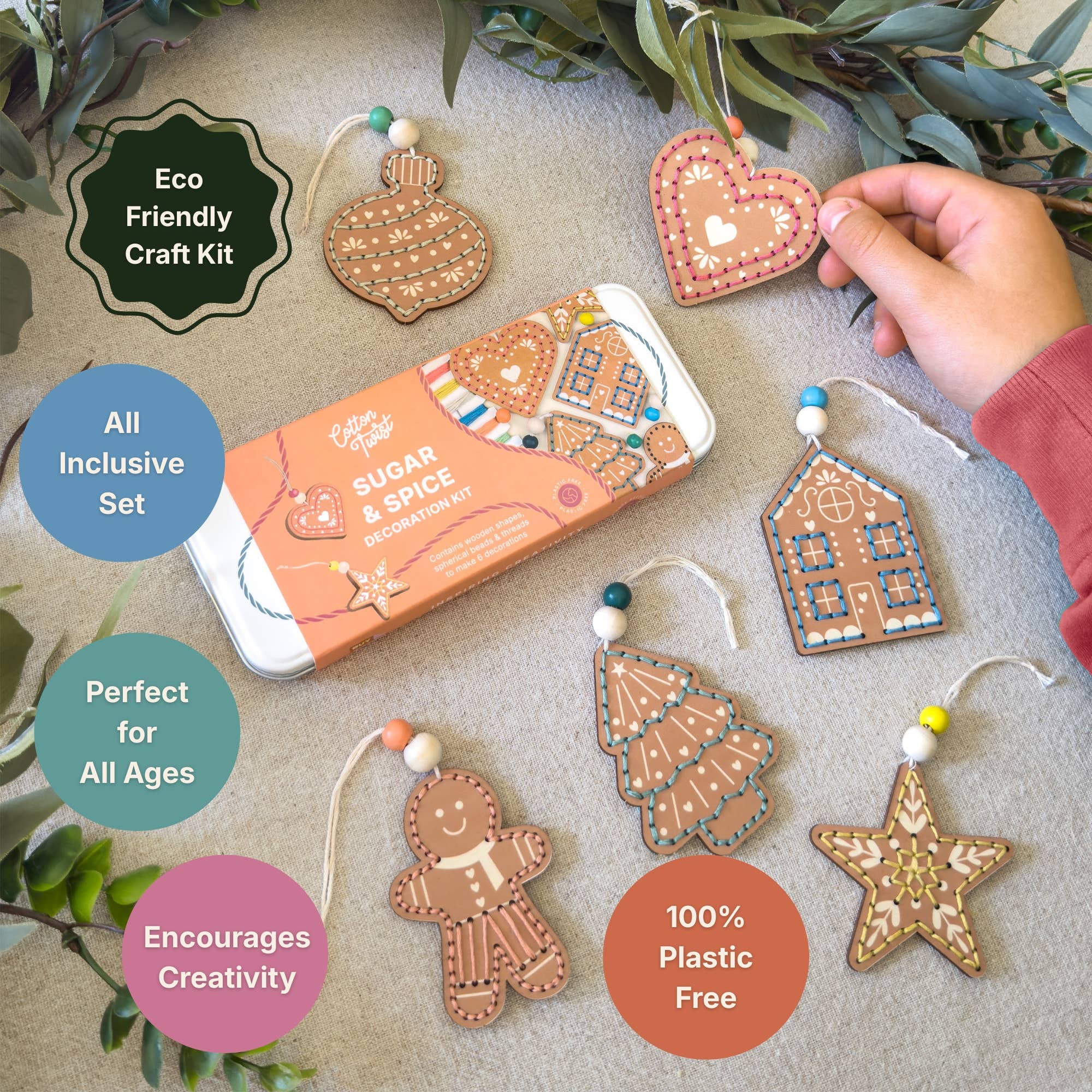 Sugar & Spice Christmas Decoration Kit