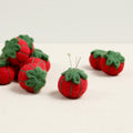 Tomato Pin Cushion, Felted Shapes