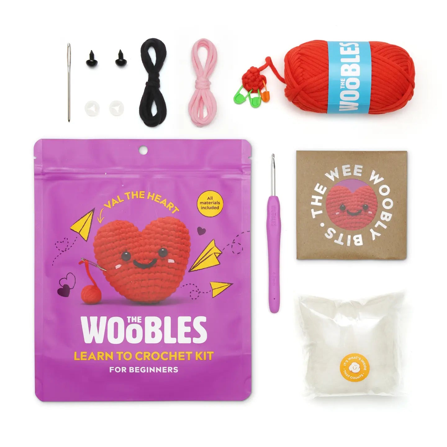 Val the Heart, Crochet Kit