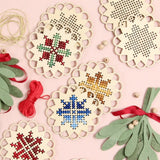 Wood Ornament Kit, Snowflake