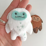 Yeti and Sasquatch Felt Pattern