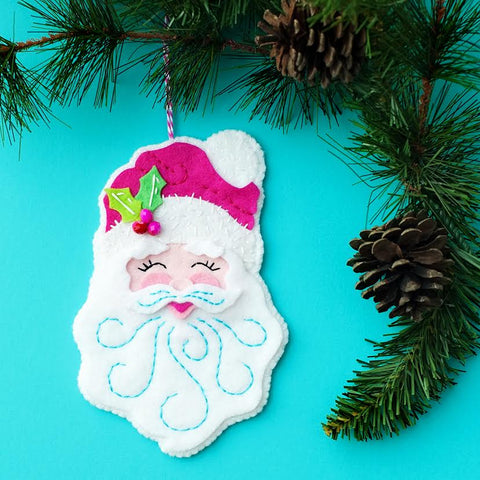 Santa Ornament Kit – Benzie Design