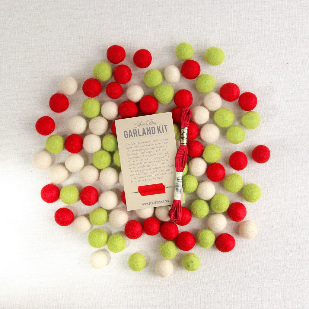 Classic Christmas Felt Balls