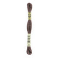 brown embroidery floss, gray embroidery floss, DMC 09