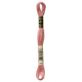 pink embroidery floss, DMC 152, Rosewood
