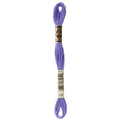 purple embroidery floss, DMC 155