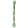 green embroidery floss, DMC 164
