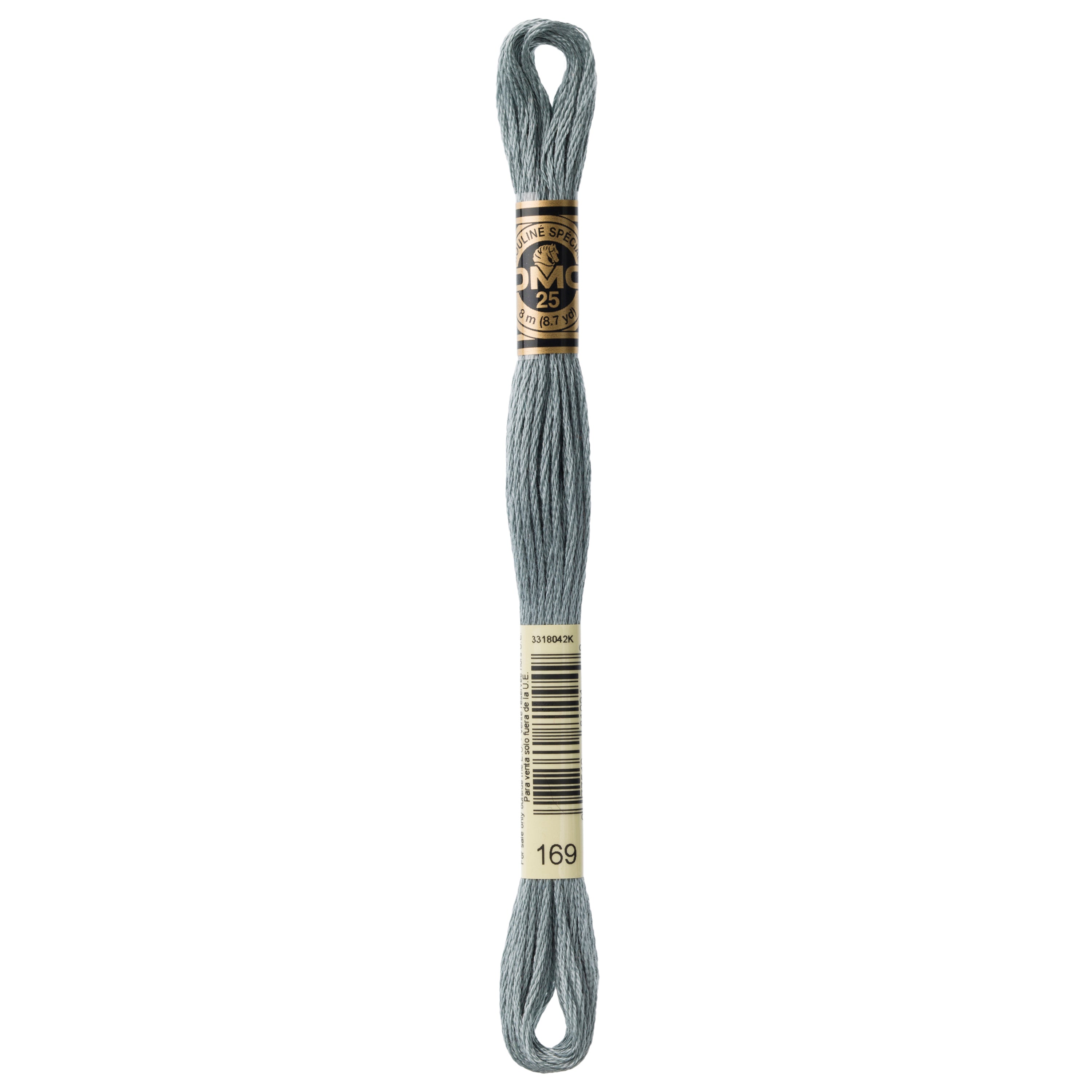 DMC Embroidery Floss, Grey Palette