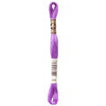 purple embroidery floss, DMC 208