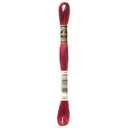 DMC Embroidery Floss, Red Palette - 221 / Crimson