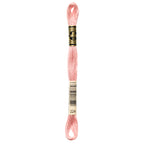 pink embroidery floss, DMC 152