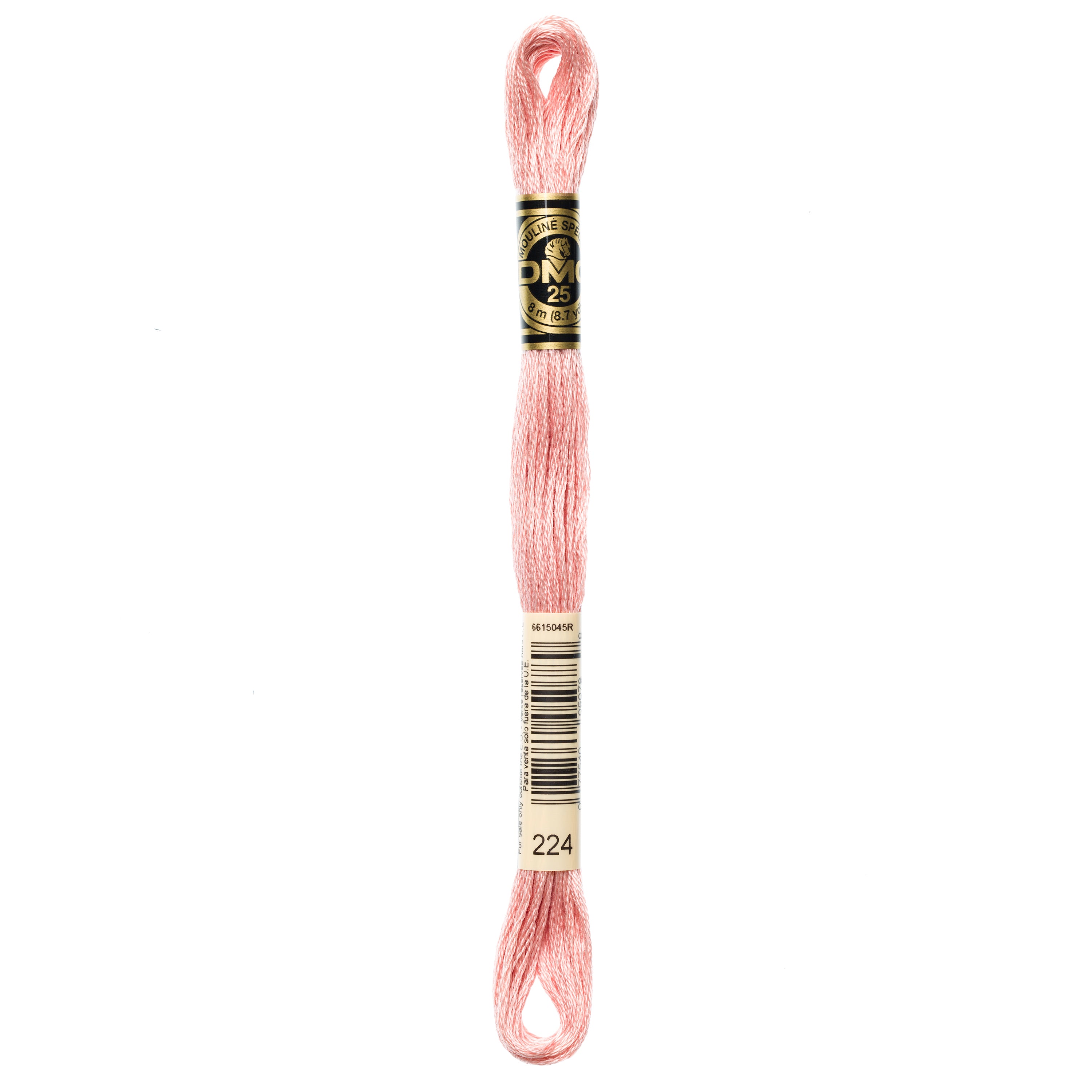 pink embroidery floss, DMC 152