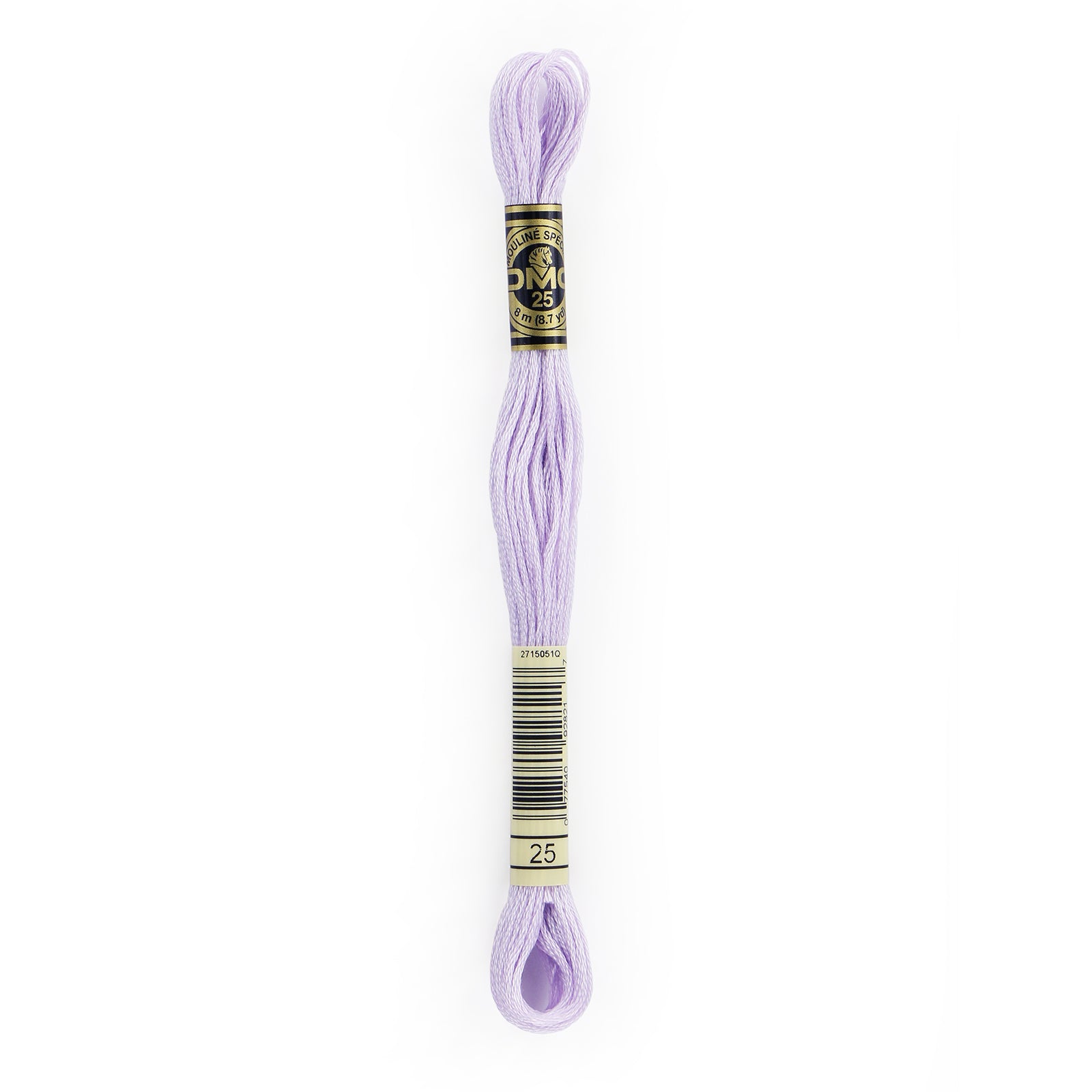 purple embroidery floss, DMC 25