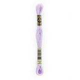 purple embroidery floss, DMC 25