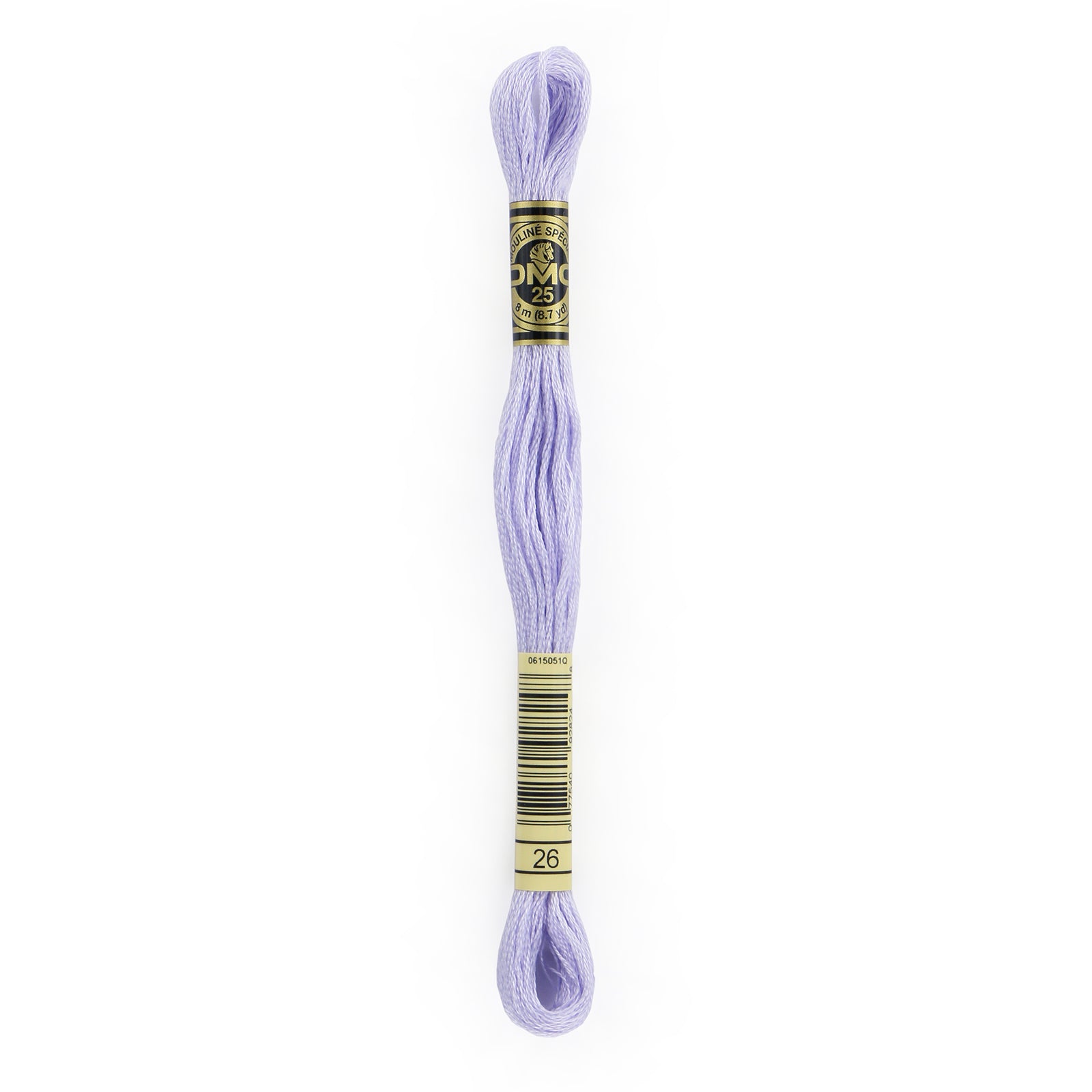 blue embroidery floss, DMC 26