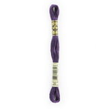 purple embroidery floss, DMC 29