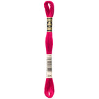 red embroidery floss, DMC 304