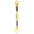 yellow embroidery floss, DMC 3078