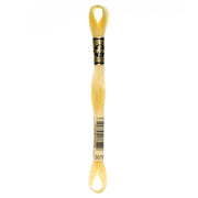 DMC Embroidery Floss, Yellow Palette - 3078 / Butter