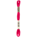 red embroidery floss, DMC 326
