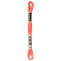 pink embroidery floss, DMC 3341