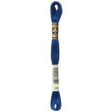 blue embroidery floss, navy embroidery floss, DMC 336