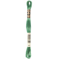 green embroidery floss, DMC 367