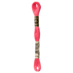 DMC embroidery floss, pink embroidery floss, DMC 3706, Coral