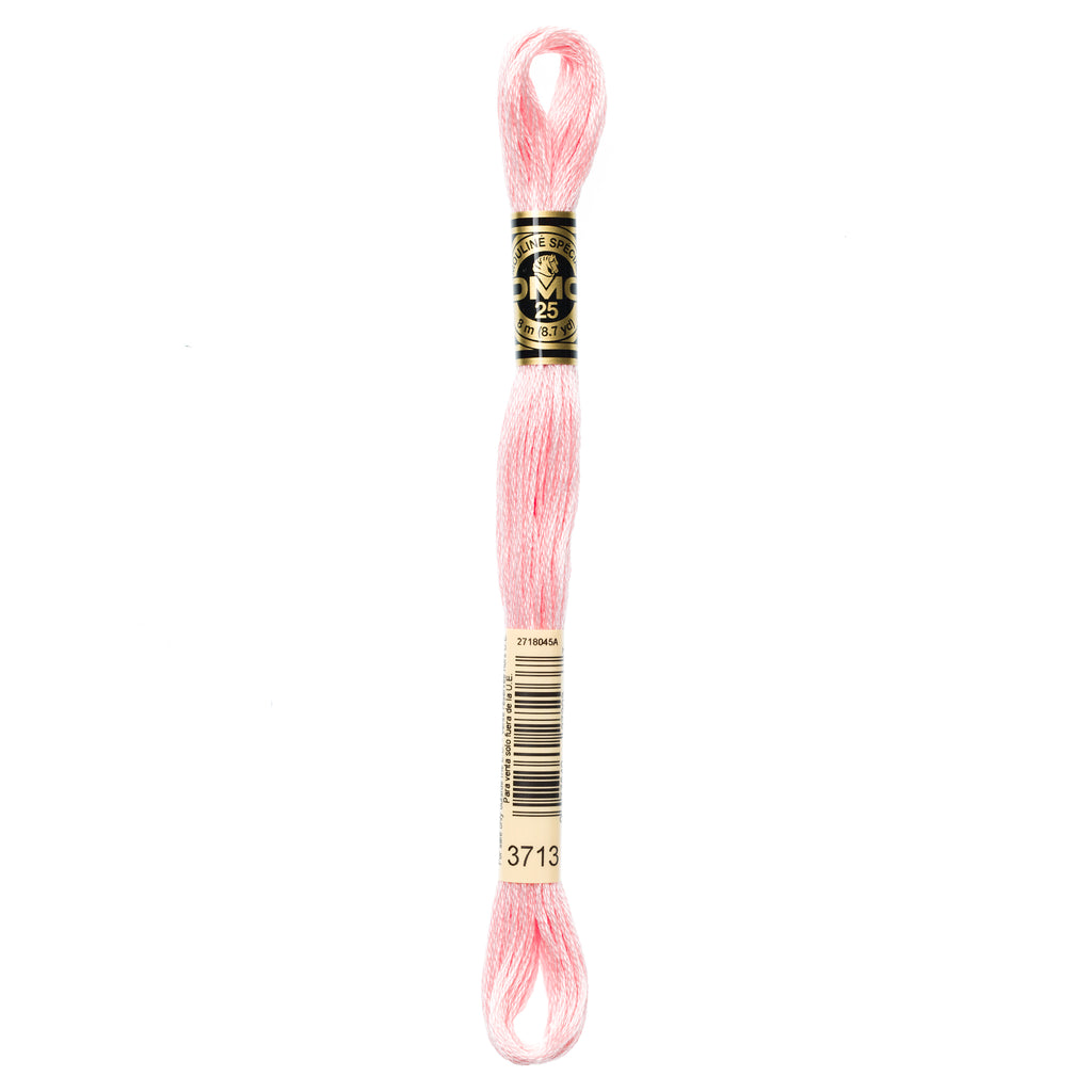 DMC embroidery floss, pink embroidery floss, DMC 3716