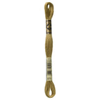 brown embroidery floss, DMC 371
