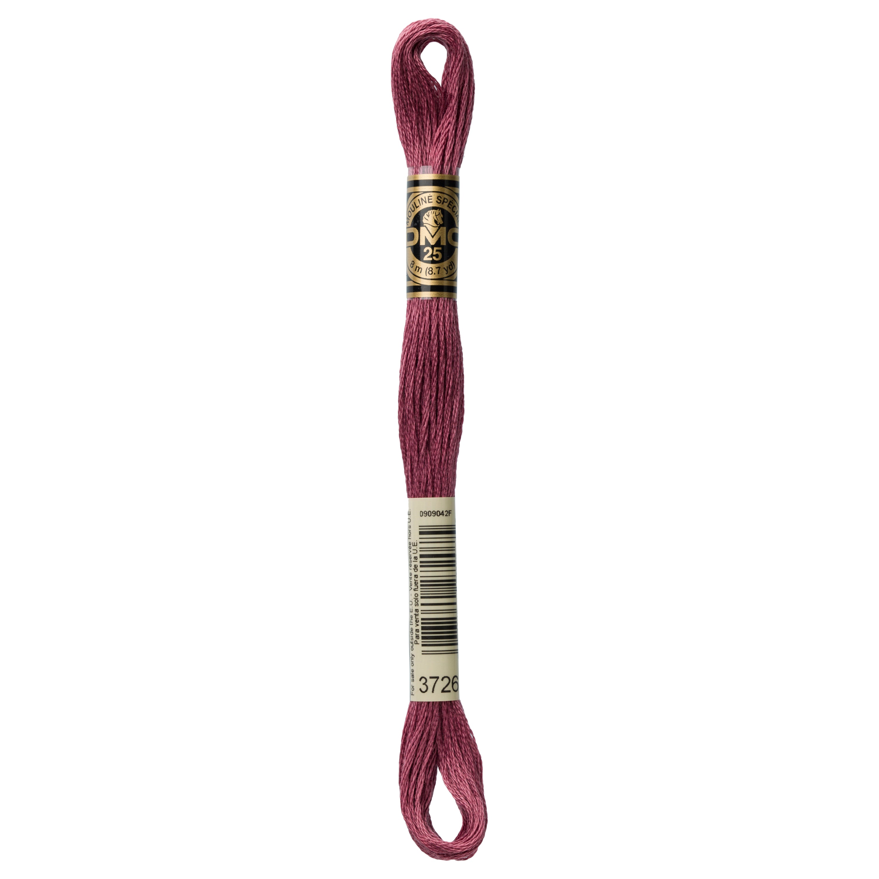 DMC embroidery floss, pink embroidery floss, DMC 3726