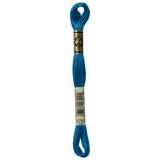 blue embroidery floss, teal embroidery floss, DMC 3760