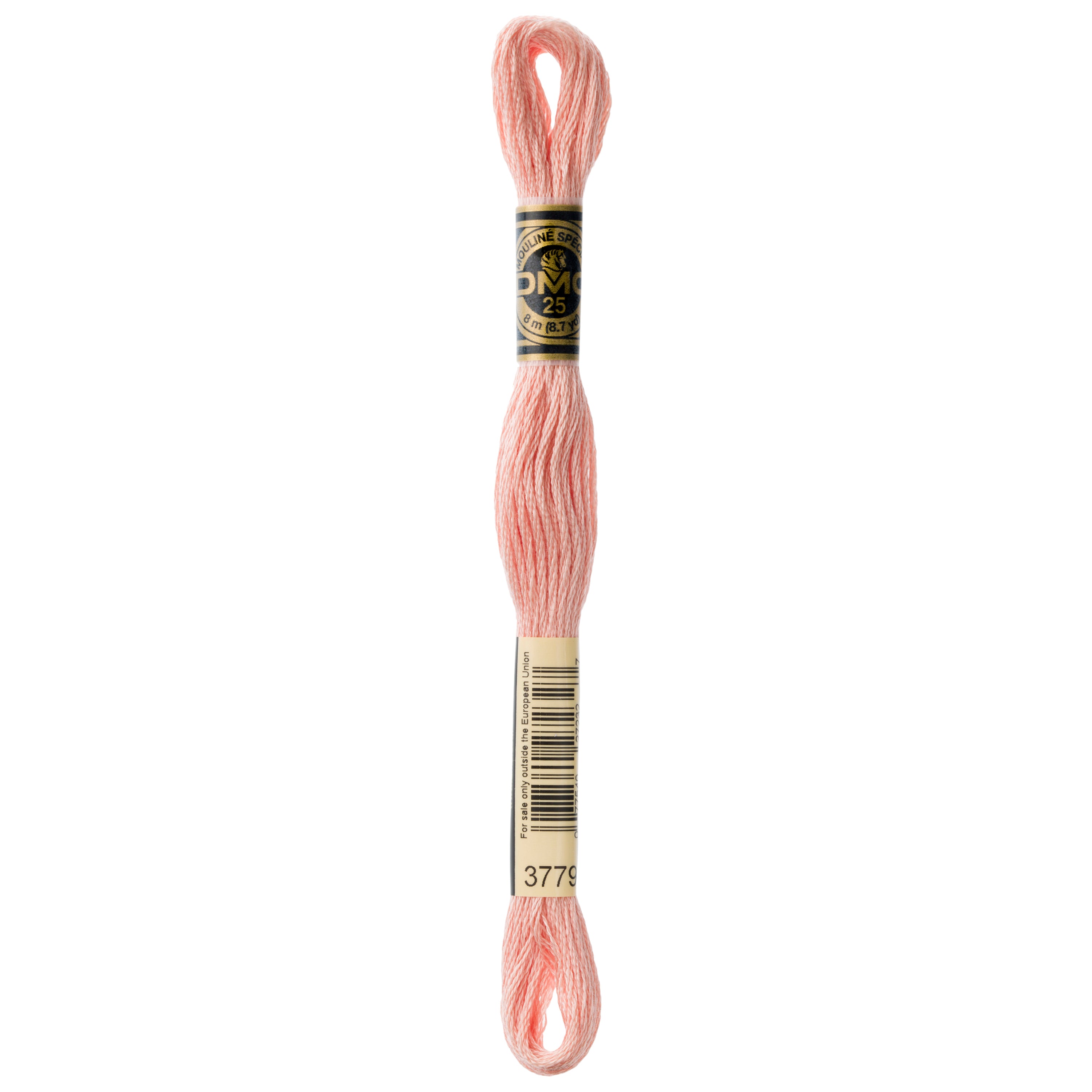 DMC embroidery floss, pink embroidery floss, DMC 3779, Blush
